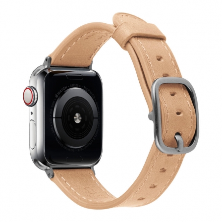 Dirželis Devia Apple Watch 40mm/ 38mm Strap Elegant Link Bracelet Space  Black I EVELATUS.LT